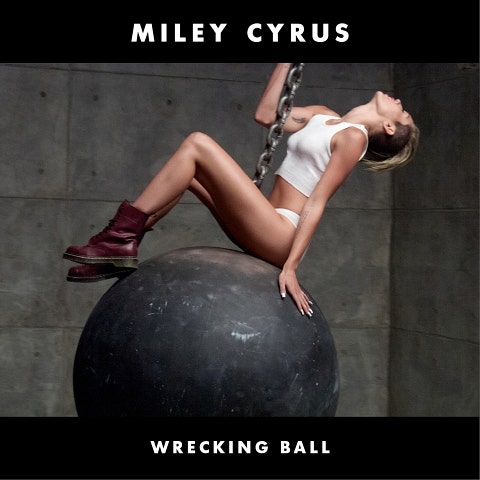 Miley Cyrus Wrecking Ball 자켓