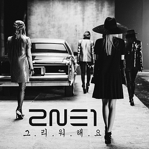 2NE1(투애니원) 그리워해요 자켓