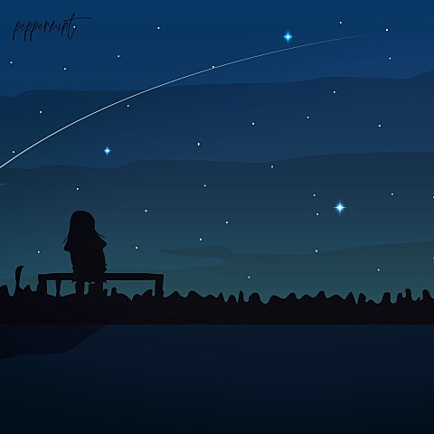 페퍼민트 저 별을 모두 따다 줄게 자켓