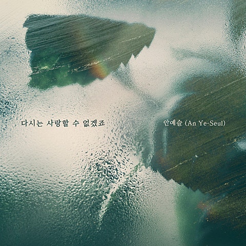 안예슬 다시는 사랑할 수 없겠죠 자켓