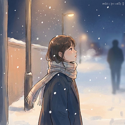 배우리 눈이 내리는 꿈 자켓