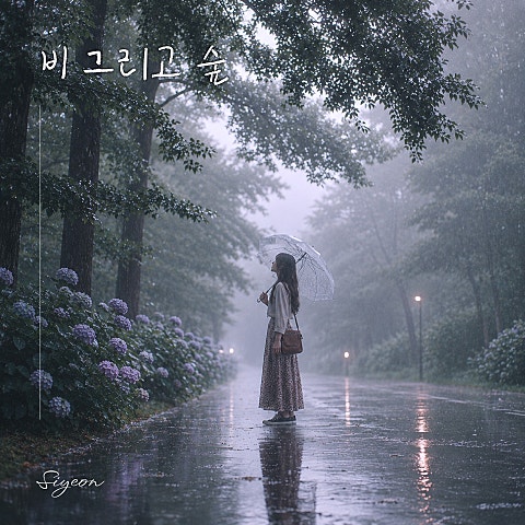비 그리고 숲