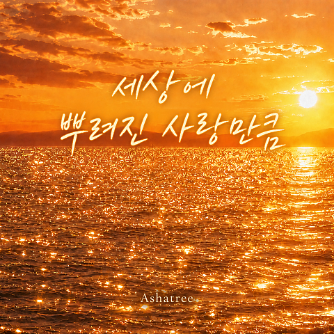 아샤트리 세상에 뿌려진 사랑만큼 자켓