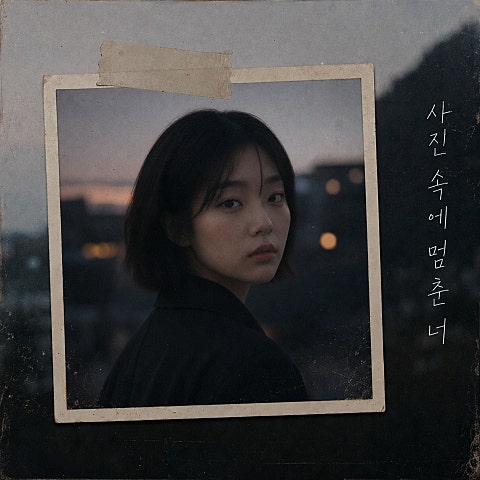 사진 속에 멈춘 너