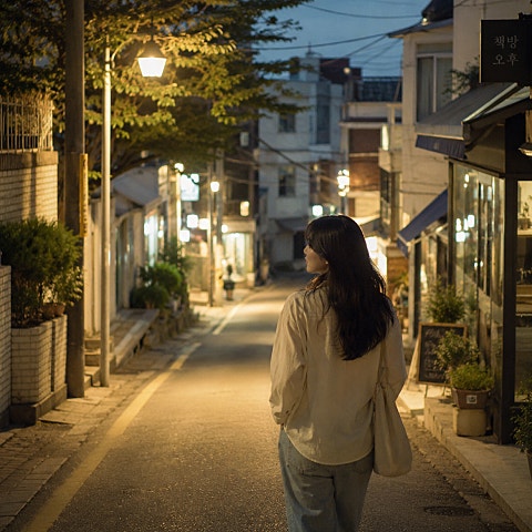 밤 산책