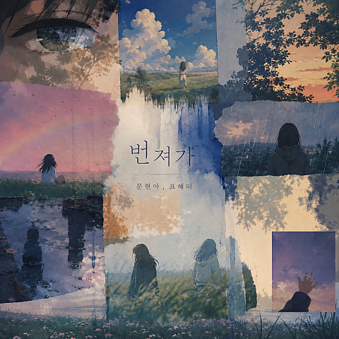 문현아, 표혜미 번져가 자켓