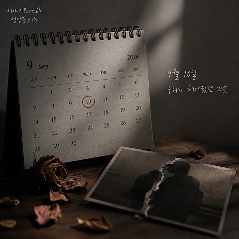 정창룡 9월 10일 우리가 헤어졌던 그날 앨범 자켓