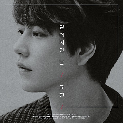 규현(슈퍼주니어) 멀어지던 날(The Day We Felt The Distance) 자켓