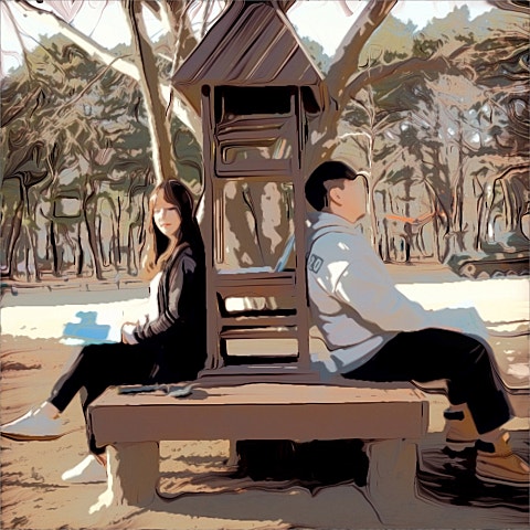 순순희 모두 잠든 그 시간, 널 생각한다 자켓