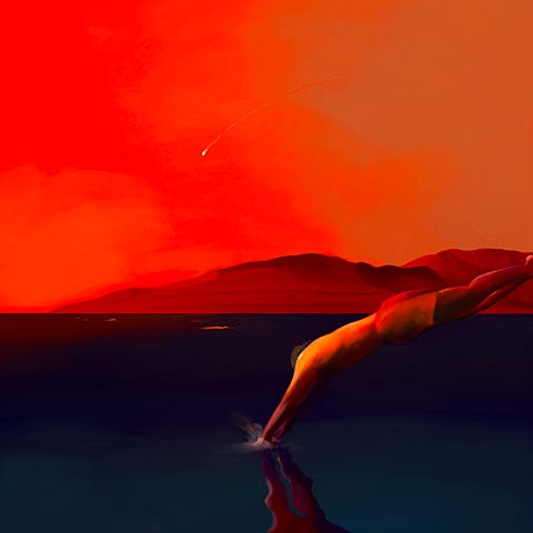 하현상 불꽃놀이 자켓